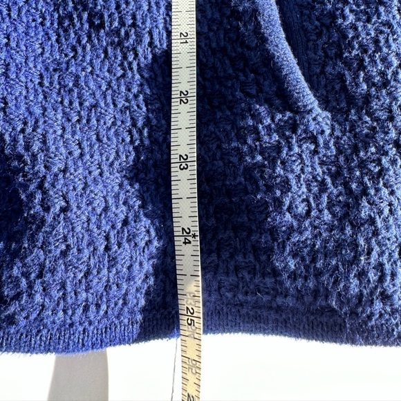 Talbots purple cotton sweater, size Large, great condition - Picture 10 of 11